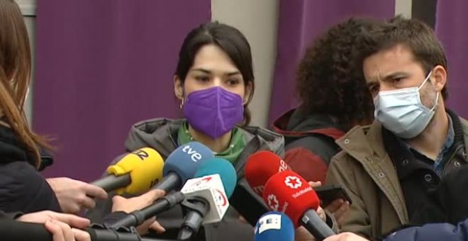 Isa Serra, tras las pintadas a la sede de Podemos: "Frente a su odio, más feminismo"