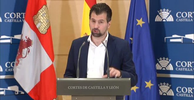 Tudanca: "Hoy abrimos una nueva esperanza con esta moción de censura"