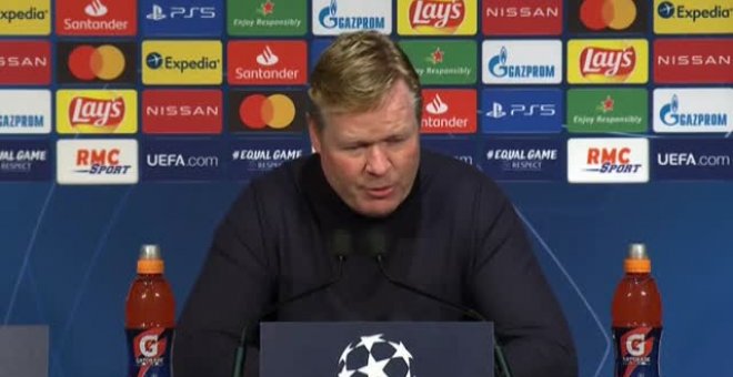 Koeman lanza un mensaje a Messi: "Hay mucho futuro en el equipo"