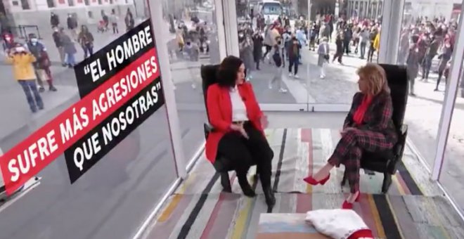 Críticas a Ayuso tras asegurar que "también hay violencia sobre el hombre. Sufren incluso más agresiones que nosotras"