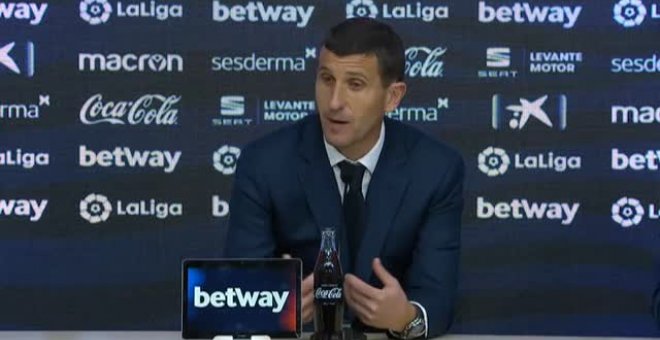 Javi Gracia: "El gol del partido ha marcado el desarrollo del encuentro"