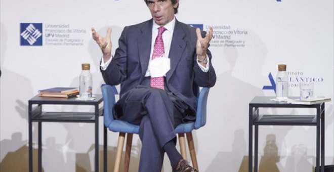Aznar declarará finalmente por videoconferencia en el juicio de la 'caja B' del PP