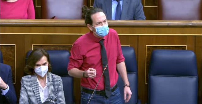 Iglesias a Edmundo Bal: "Intentaron cambiar de estrategia pero ya se estaban moviendo los billetes del señor García Egea"