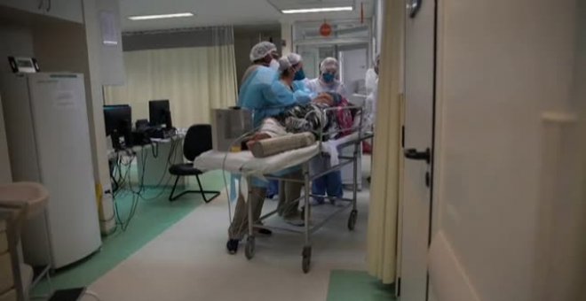 Situación crítica en hospitales de Sao Paulo con el  90% de las camas UCI ocupadas