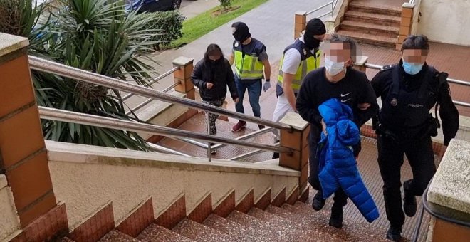 Desmantelado un 'punto negro' de venta de droga en el centro de Santander, con dos detenidos