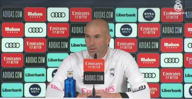 Zidane: "Lo único que puedes hacer es disfrutar, porque esto algún día se va a acabar"