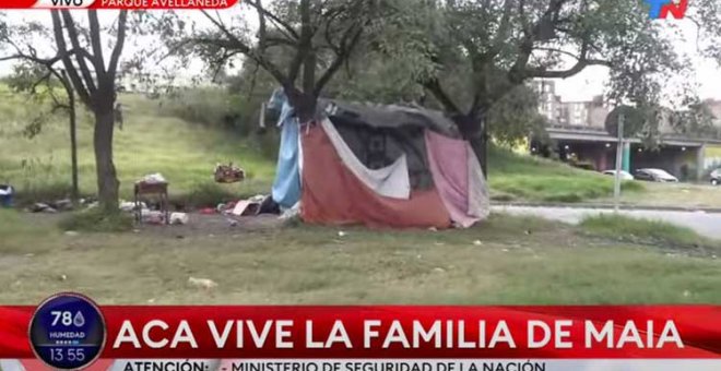 Hay un niño en la calle