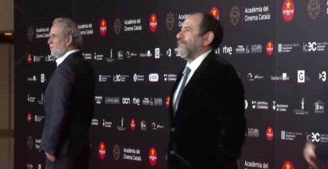 La industria del cine catalán desfila por la alfombra roja de los Premios Gaudí de la pandemia