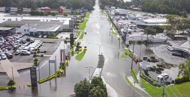 El temporal en Australia provoca inundaciones y fuerza la evacuación de miles de personas