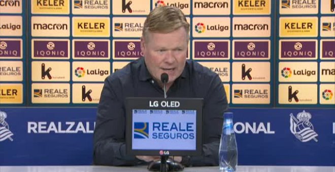 Koeman: "La Liga va a ser una lucha hasta el último partido"