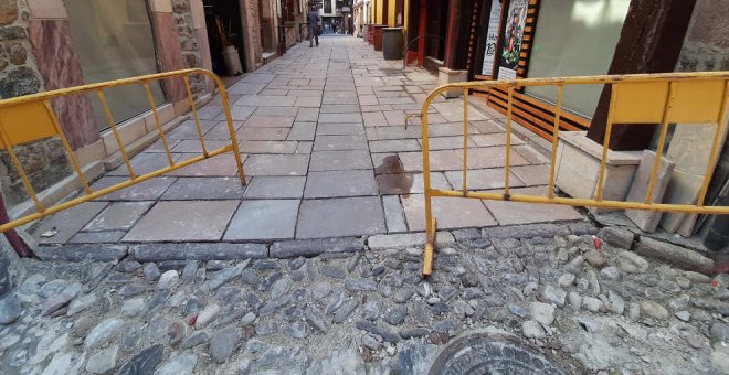 El TSJC autoriza que se concluyan las obras de la calle Cántabra de Potes paralizadas por la Dirección General de Patrimonio Histórico