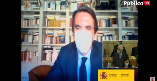 José Mª Aznar: "Jamás he recibido ningún sobresueldo"