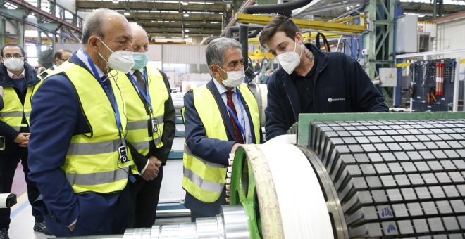 Siemens Gamesa en Reinosa aumenta su actividad y plantilla, que incorporará en abril a 64 nuevos empleados