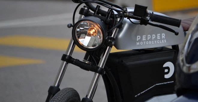 Pepper Motorcycles presenta su primera moto eléctrica, una scrambler urbana y ligera de imagen clásica