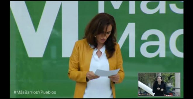 Mónica García: "Tenemos que evitar que Madrid sea el centro del turismo de borrachera"