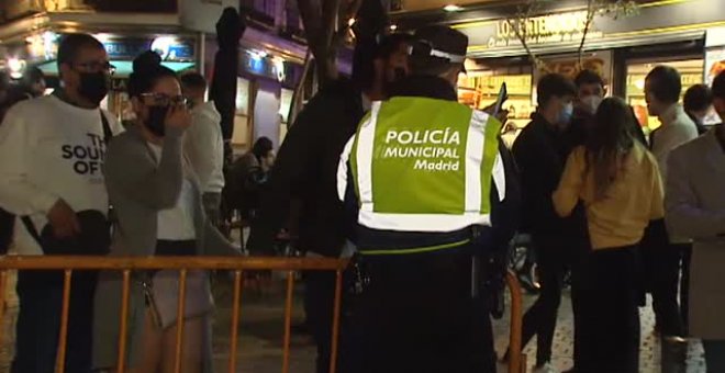 Madrid vuelve a registrar un sábado noche de borrachera