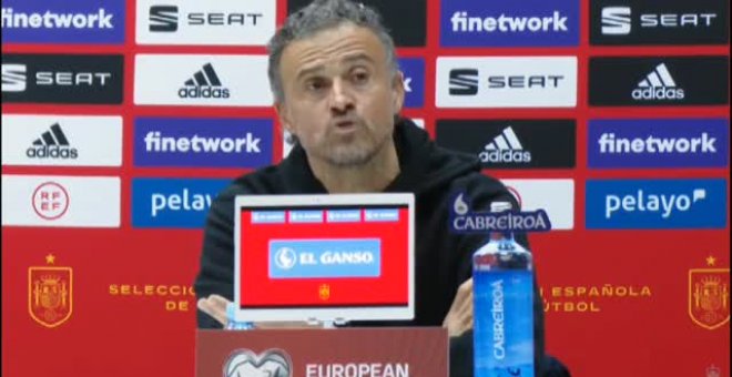 Luis Enrique tras ganar a Georgia: "España tiene que estar en el próximo mundial y no contemplamos no estar"
