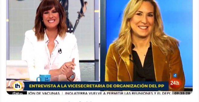 "Tenemos a Ana Beltrán pero podríamos tener un armario de tres puertas": críticas a Mónica López por no repreguntar a una dirigente del PP sobre 'Gürtel'