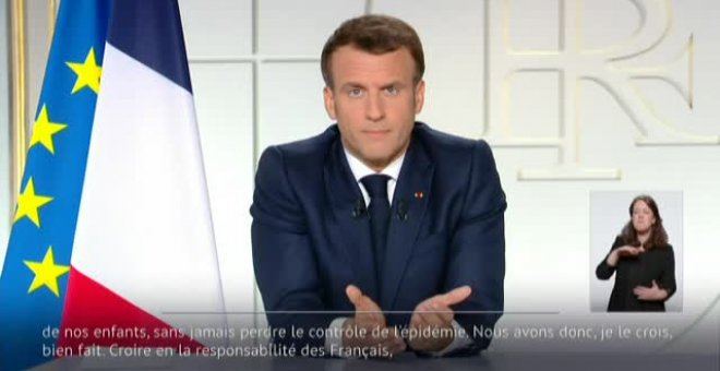 Macron reconfina Francia para evitar una cuarta ola