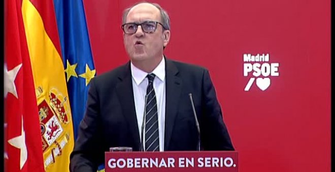 Gabilondo emplaza a los madrileños a elegir entre "democracia o miedo" el 4 de mayo