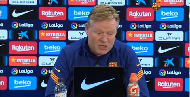 Koeman no tiene planes de dar descanso a De Jong ni a Messi a pesar del límite de tarjetas