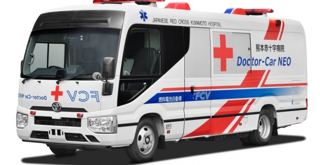 Toyota y Cruz Roja crean la primera clínica móvil de hidrógeno del mundo