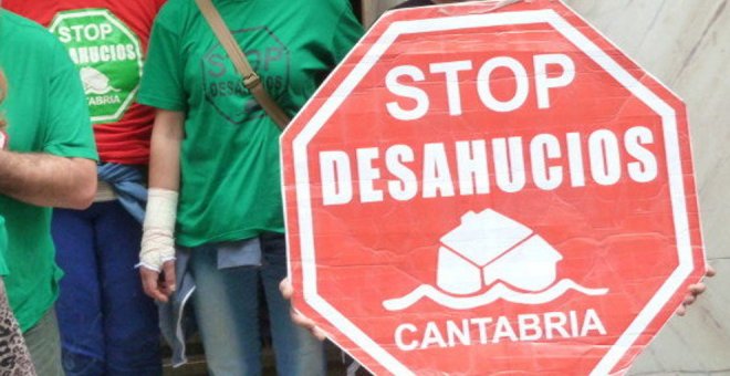 Stop Desahucios convoca este jueves una concentración contra el desalojo de una familia con dos menores en Santander