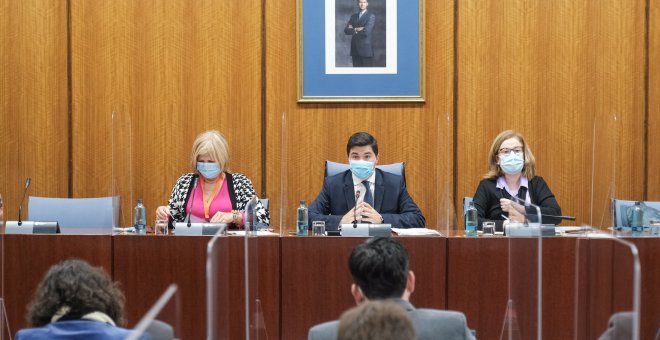 El PSOE se enfada por el uso que Vox, PP y Cs hacen de una comisión de investigación en Andalucía