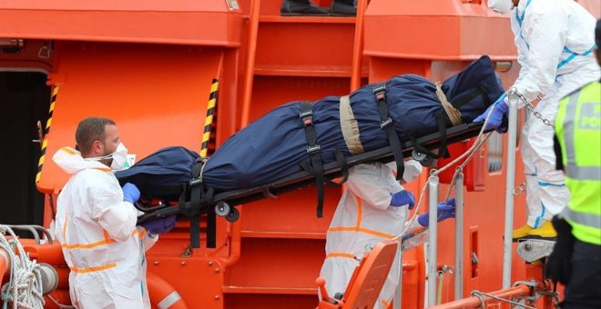 La mujer africana hallada flotando en Fuerteventura llevaba 15 días en el mar