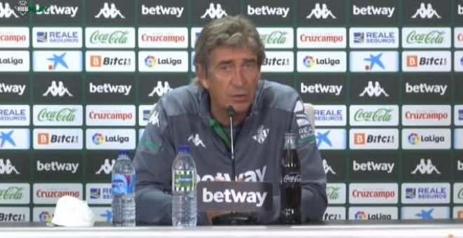 Pellegrini: "Nosotros no vamos a ser jueces de LaLiga"