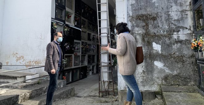 El Ayuntamiento inicia una nueva fase de mejoras en el cementerio de Geloria