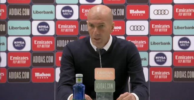 Zidane: "Hemos tenido muchas ocasiones de meter el tercero y el cuarto"