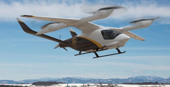 UPS compra 10 aviones eléctricos eVTOL para el reparto de paquetes