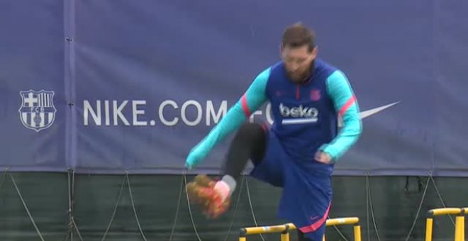 El Barça se recupera con un nuevo entrenamiento