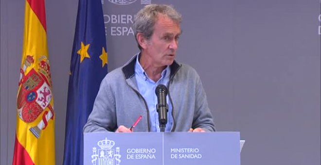 Simón: "No me consta que lo datos de la Comunidad de Madrid sean falsos"