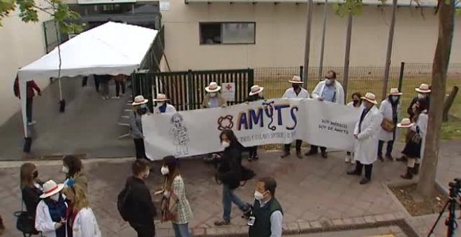 Los médicos de atención primaria de Madrid denuncian falta de medios