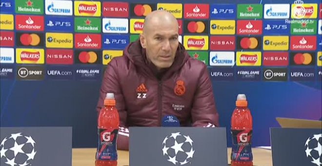 Zidane: "Siempre que el Madrid está en el campo es para ganar"