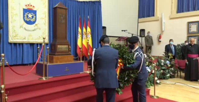 Emotivo y solemne homenaje a los militares fallecidos por la pandemia