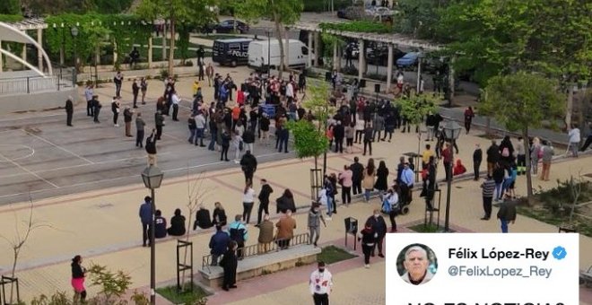 Pinchazo de Vox en un acto en un barrio obrero de Madrid: "Este es el camino, llevarlos a la irrelevancia"