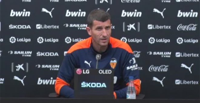 Javi Gracia: "No he hablado nunca con el propietario"