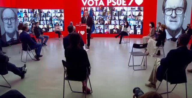 Gabilondo y Sánchez llaman a la participación en Madrid en el primer día de campaña