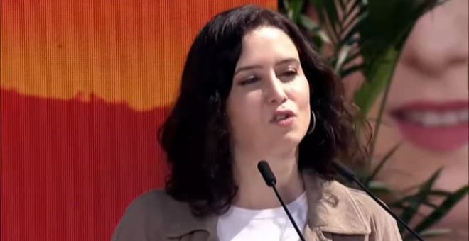 Ayuso asegura que "el socialismo es una máquina imparable de provocar pobreza"