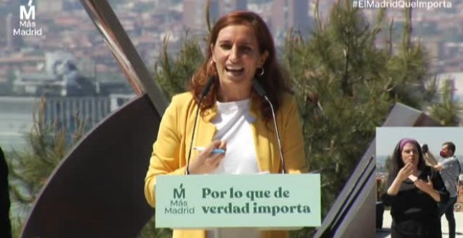 La candidata de Más Madrid destaca la "empatía" como forma de hacer política