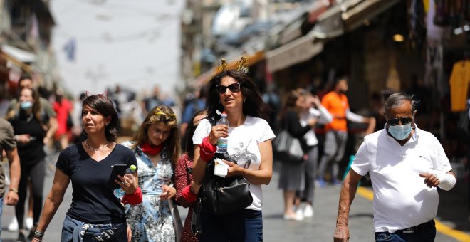 Israel se quita la mascarilla al aire libre en otro paso más hacia normalidad