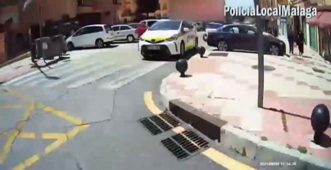 Detenido en Málaga un hombre por golpear y agredir a su pareja con un cuchillo