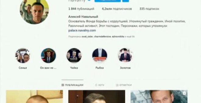 Rusia traslada a Navalni a un hospital penitenciario