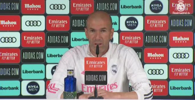 Zidane prefiere no opinar sobre la Superliga: "Es un asunto del presidente"