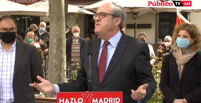Gabilondo recrimina a Ayuso que convierta Madrid "en el lugar de la fiesta en medio de la pandemia"