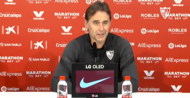 Lopetegui sobre la Superliga: "Lo único que deseo es que lo que pase sea para el bien del fútbol"