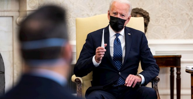 Biden celebra que se haya hecho "justicia" en el caso de George Floyd